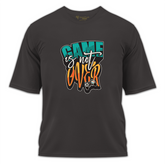 Game is Not Over Baskılı Oversize Tişört